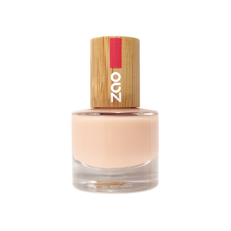 Vernis à ongles – Durcisseur – Base + soin fortifiant – 635 – 8ml – 8 free vegan – ZAO