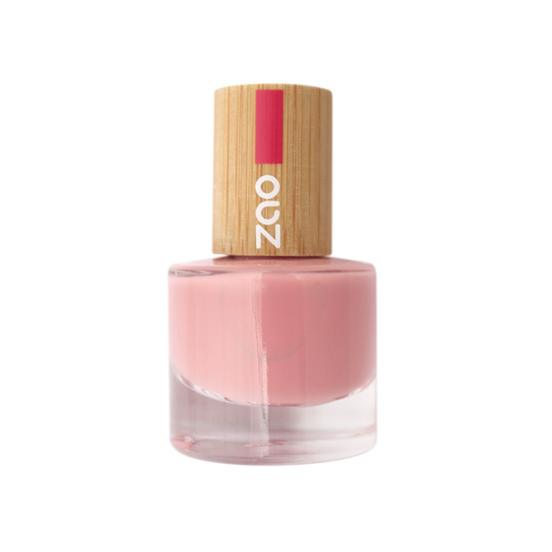 Vernis à ongles – 662 ROSE POUDRÉ – 8ml – 8 free vegan – ZAO